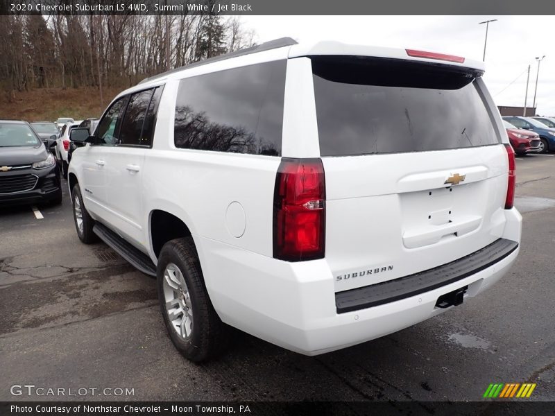 Summit White / Jet Black 2020 Chevrolet Suburban LS 4WD