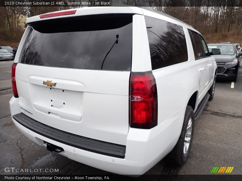 Summit White / Jet Black 2020 Chevrolet Suburban LS 4WD