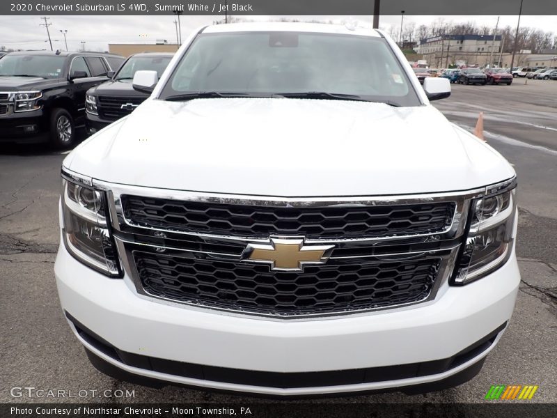 Summit White / Jet Black 2020 Chevrolet Suburban LS 4WD