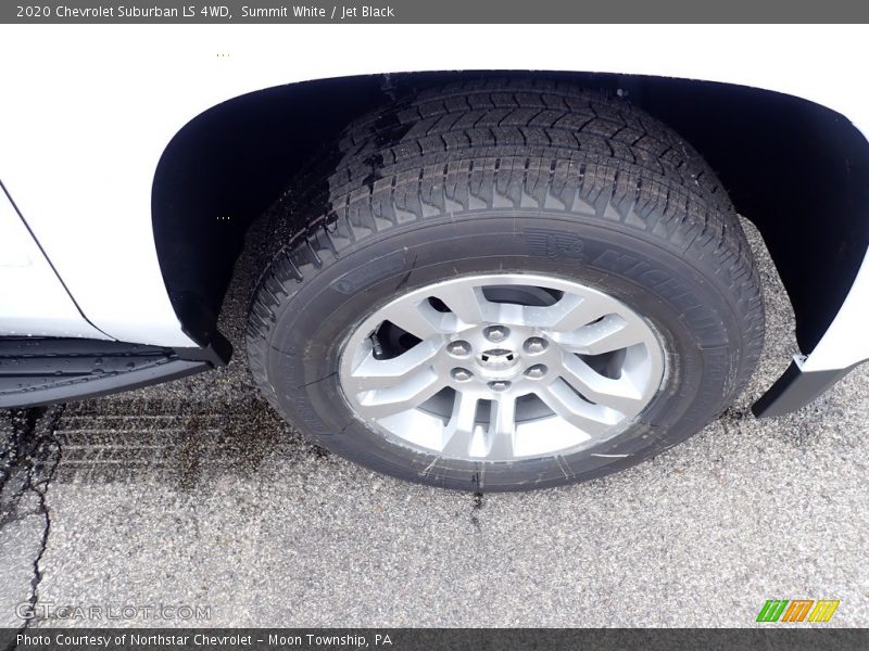 Summit White / Jet Black 2020 Chevrolet Suburban LS 4WD