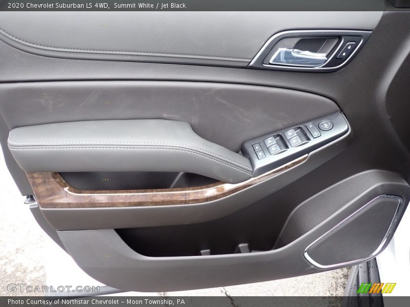 Summit White / Jet Black 2020 Chevrolet Suburban LS 4WD