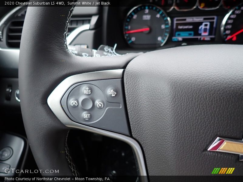 Summit White / Jet Black 2020 Chevrolet Suburban LS 4WD
