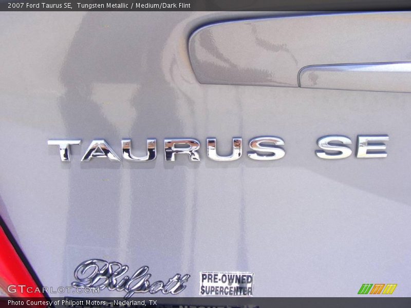 Tungsten Metallic / Medium/Dark Flint 2007 Ford Taurus SE