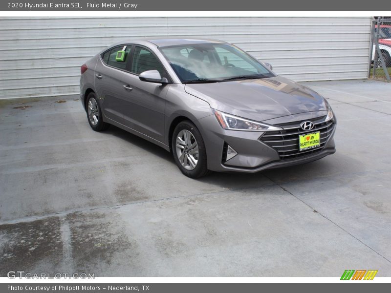 Fluid Metal / Gray 2020 Hyundai Elantra SEL