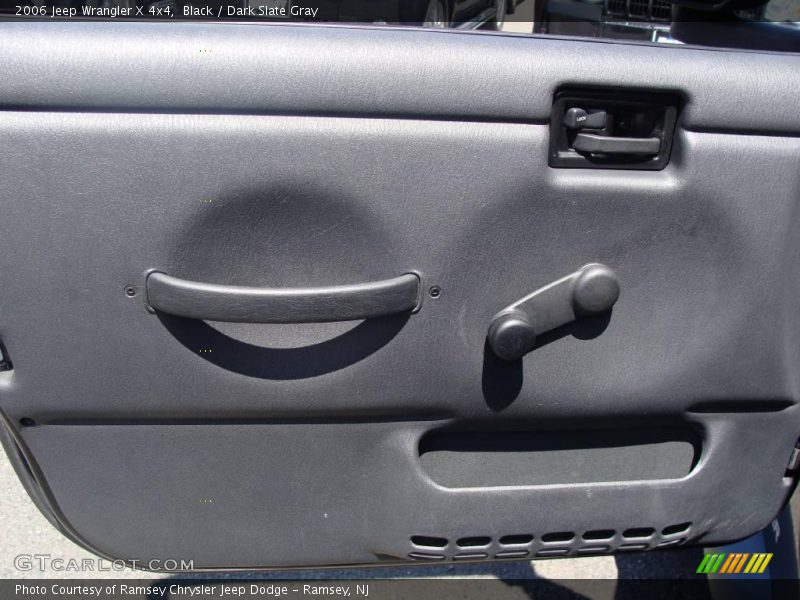 Black / Dark Slate Gray 2006 Jeep Wrangler X 4x4