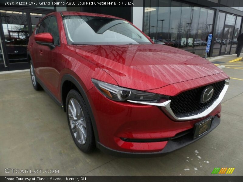 Soul Red Crystal Metallic / Black 2020 Mazda CX-5 Grand Touring AWD