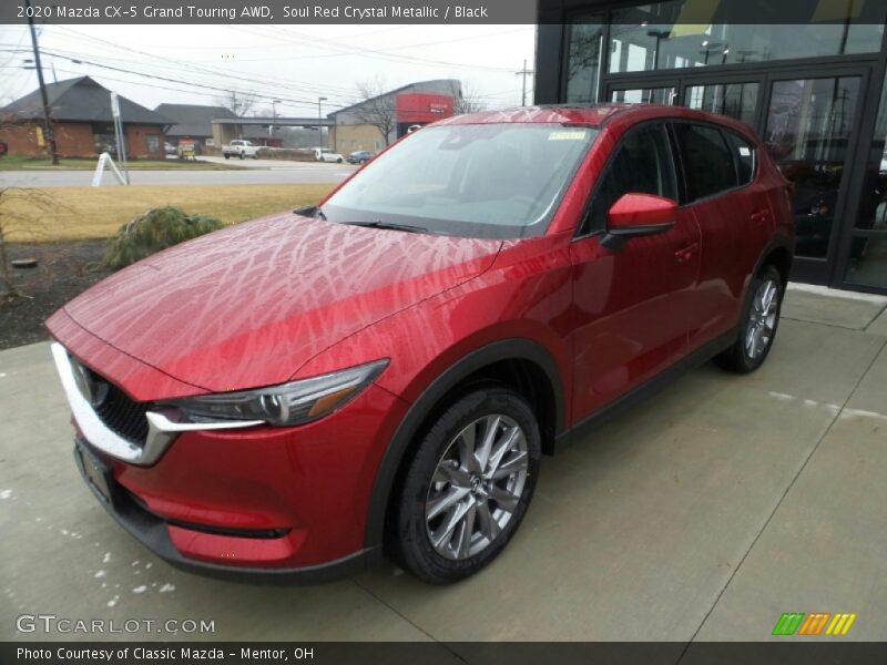 Soul Red Crystal Metallic / Black 2020 Mazda CX-5 Grand Touring AWD