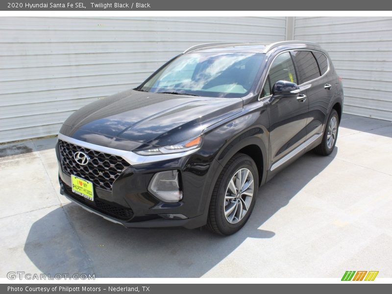 Twilight Black / Black 2020 Hyundai Santa Fe SEL