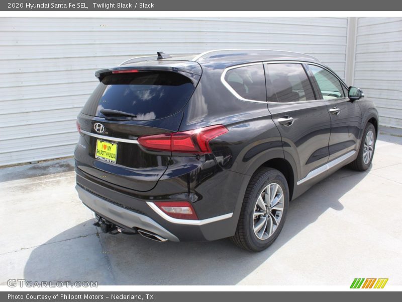 Twilight Black / Black 2020 Hyundai Santa Fe SEL