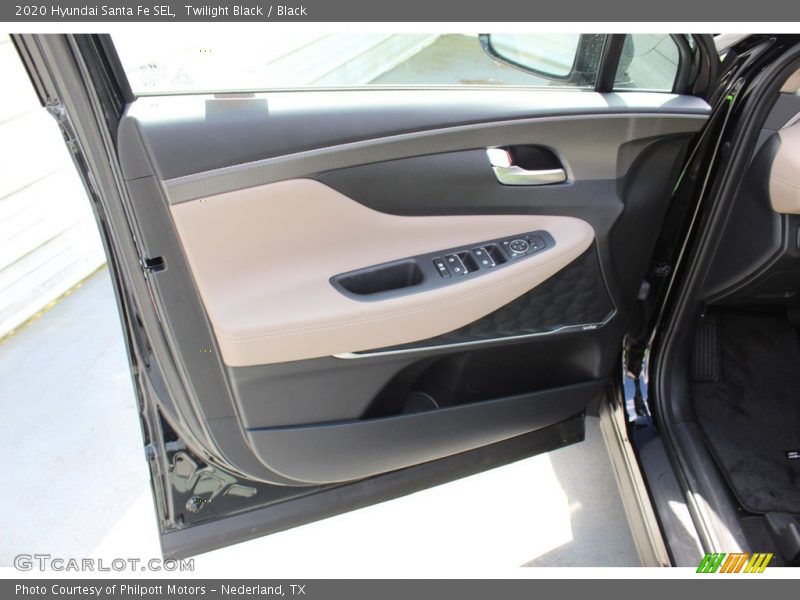 Twilight Black / Black 2020 Hyundai Santa Fe SEL