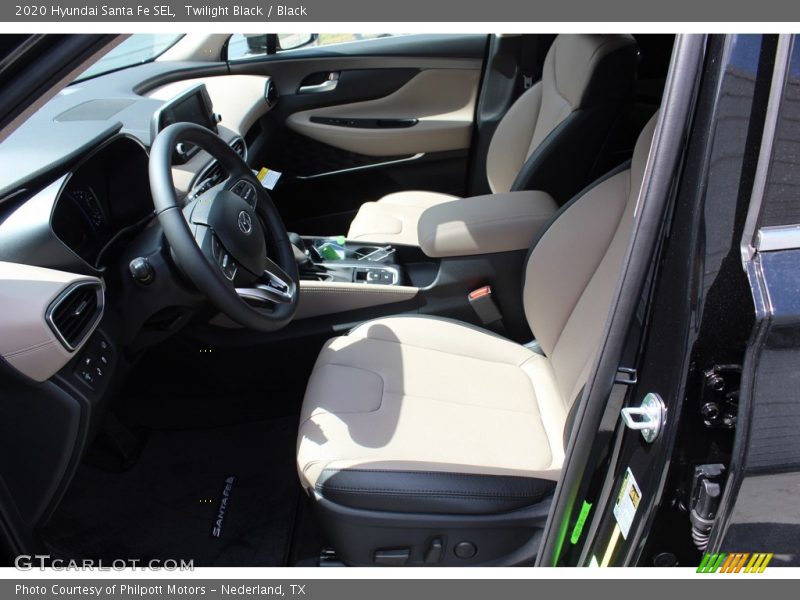 Twilight Black / Black 2020 Hyundai Santa Fe SEL