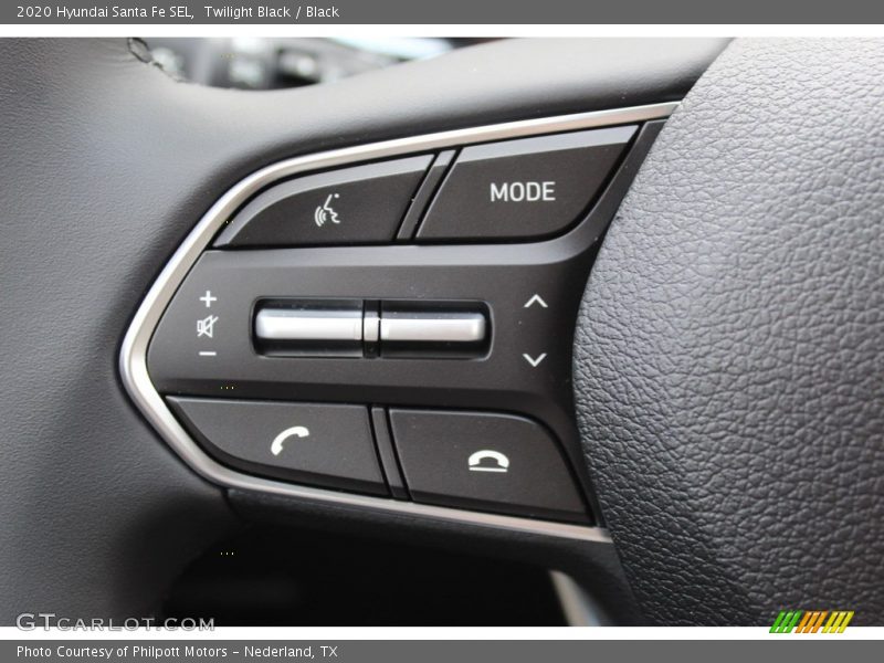 Twilight Black / Black 2020 Hyundai Santa Fe SEL