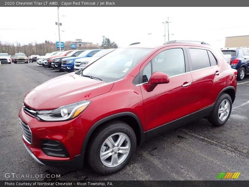 Cajun Red Tintcoat / Jet Black 2020 Chevrolet Trax LT AWD