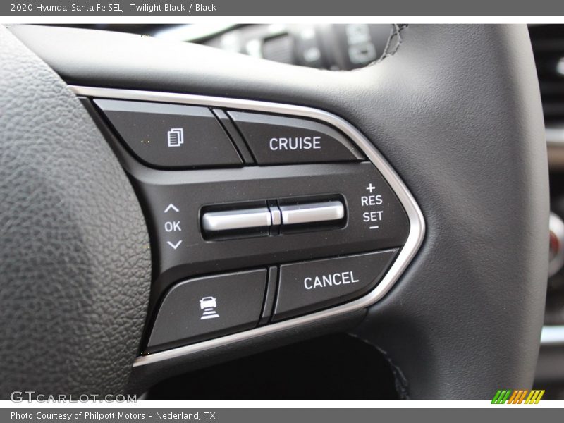 Twilight Black / Black 2020 Hyundai Santa Fe SEL