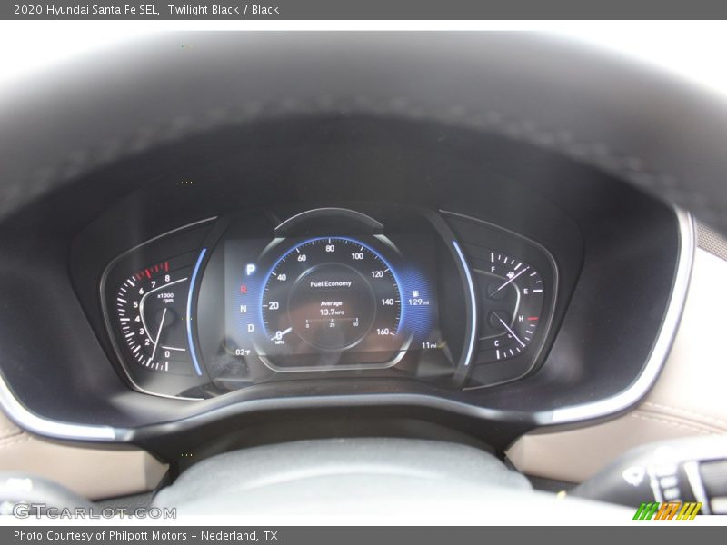 Twilight Black / Black 2020 Hyundai Santa Fe SEL