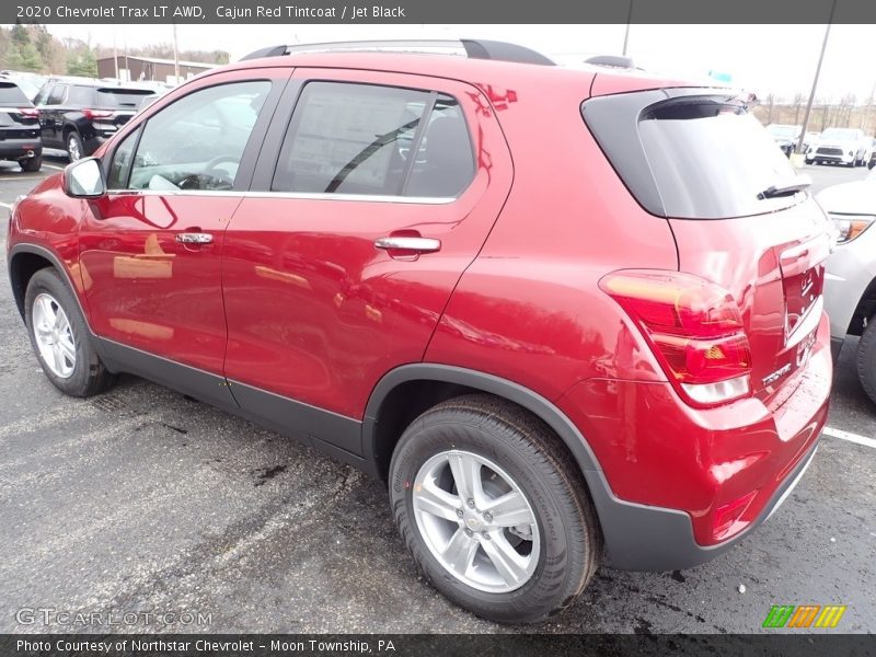 Cajun Red Tintcoat / Jet Black 2020 Chevrolet Trax LT AWD