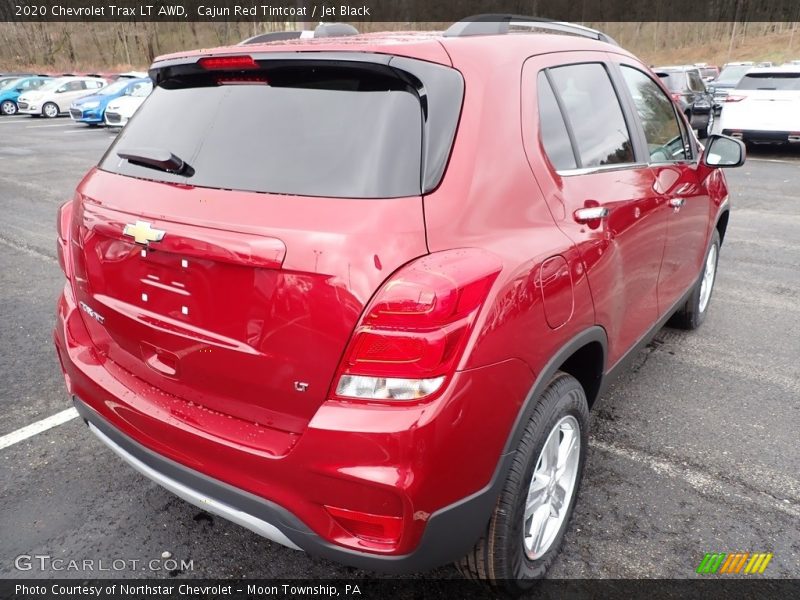 Cajun Red Tintcoat / Jet Black 2020 Chevrolet Trax LT AWD
