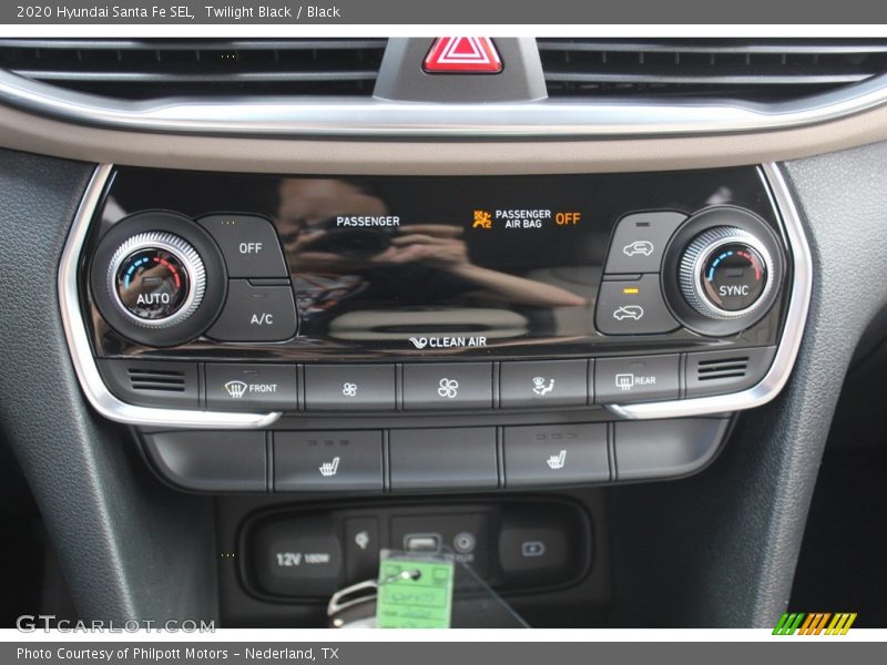 Twilight Black / Black 2020 Hyundai Santa Fe SEL