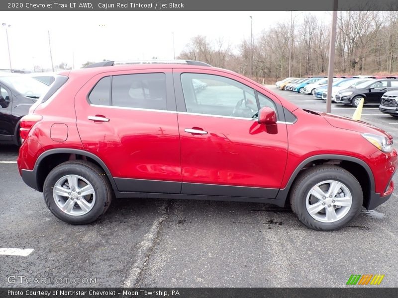 Cajun Red Tintcoat / Jet Black 2020 Chevrolet Trax LT AWD