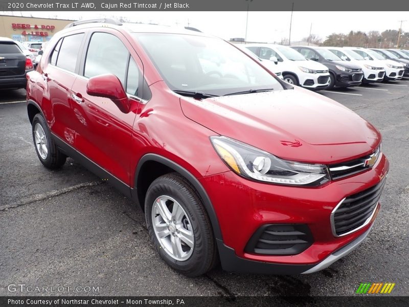 Cajun Red Tintcoat / Jet Black 2020 Chevrolet Trax LT AWD