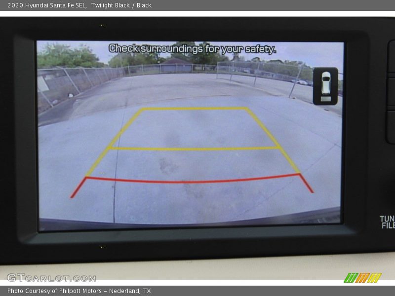 Twilight Black / Black 2020 Hyundai Santa Fe SEL