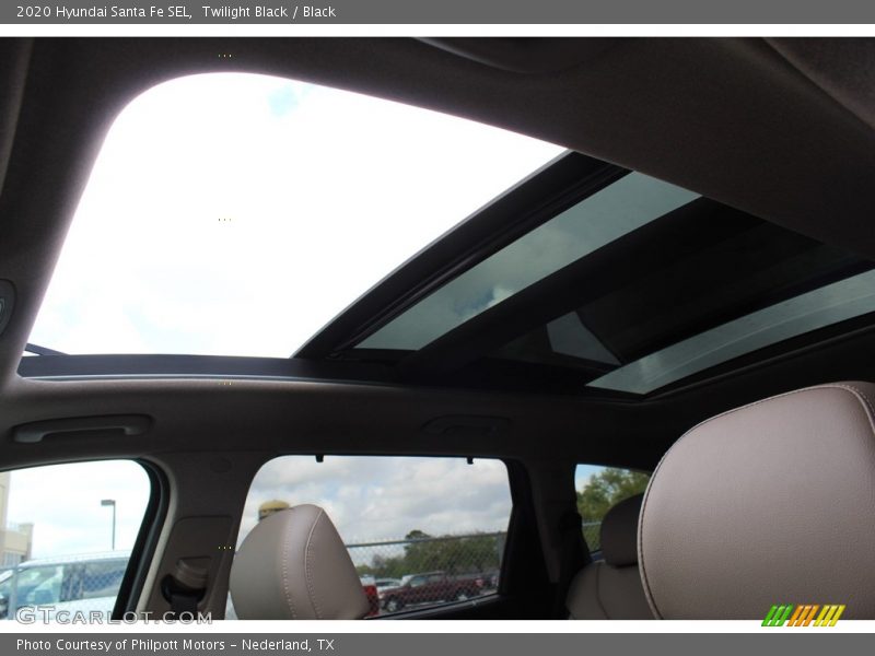 Twilight Black / Black 2020 Hyundai Santa Fe SEL
