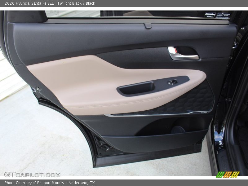 Twilight Black / Black 2020 Hyundai Santa Fe SEL