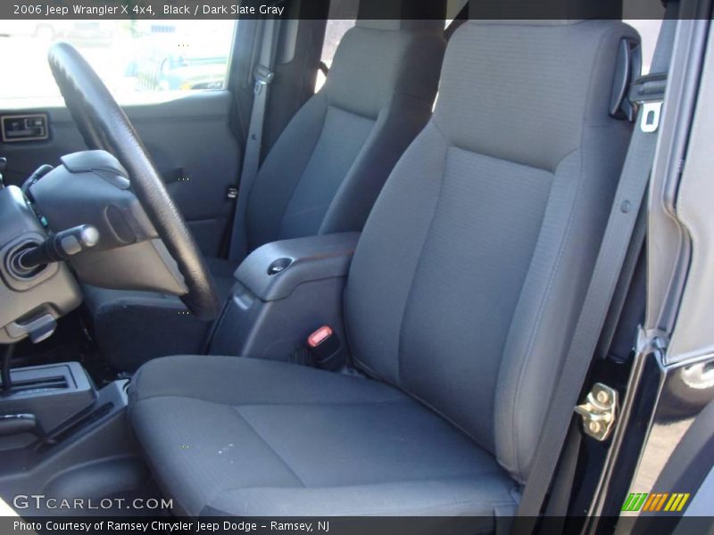 Black / Dark Slate Gray 2006 Jeep Wrangler X 4x4
