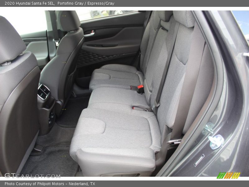 Portofino Gray / Espresso/Gray 2020 Hyundai Santa Fe SEL