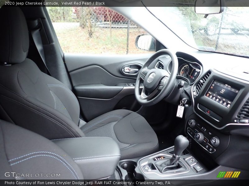 Velvet Red Pearl / Black 2020 Jeep Cherokee Latitude