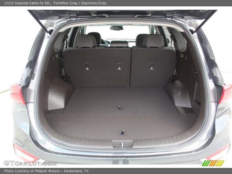 Portofino Gray / Espresso/Gray 2020 Hyundai Santa Fe SEL