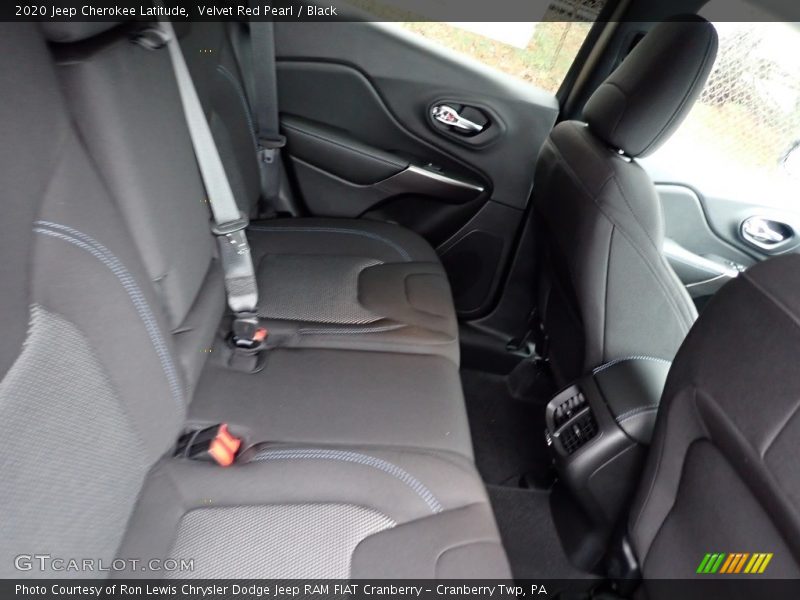 Velvet Red Pearl / Black 2020 Jeep Cherokee Latitude