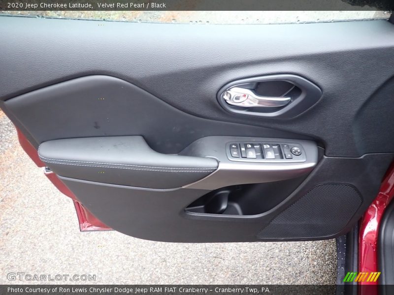 Velvet Red Pearl / Black 2020 Jeep Cherokee Latitude