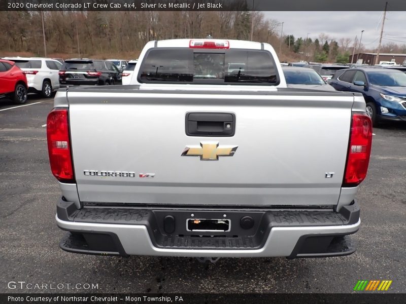 Silver Ice Metallic / Jet Black 2020 Chevrolet Colorado LT Crew Cab 4x4