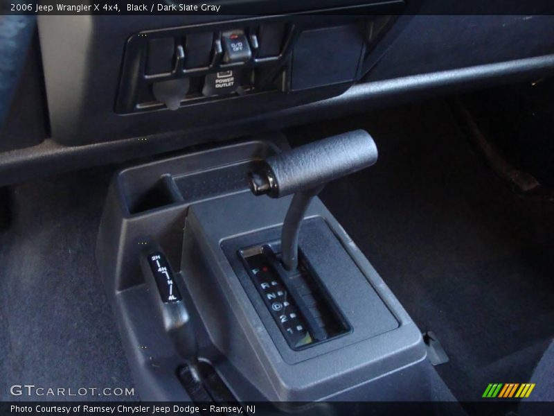 Black / Dark Slate Gray 2006 Jeep Wrangler X 4x4
