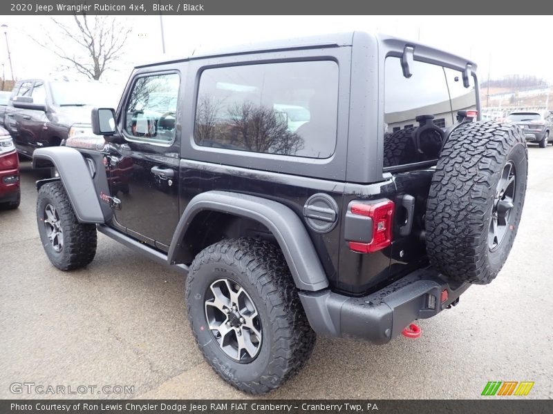 Black / Black 2020 Jeep Wrangler Rubicon 4x4