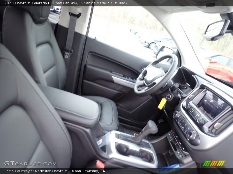 Silver Ice Metallic / Jet Black 2020 Chevrolet Colorado LT Crew Cab 4x4