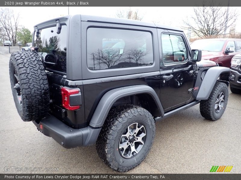 Black / Black 2020 Jeep Wrangler Rubicon 4x4