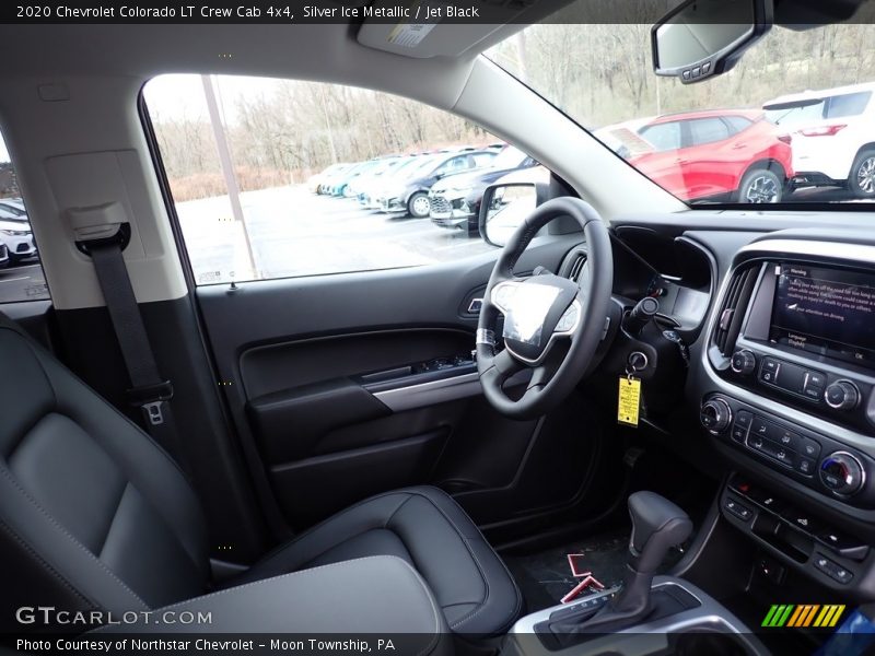Silver Ice Metallic / Jet Black 2020 Chevrolet Colorado LT Crew Cab 4x4