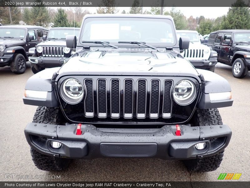Black / Black 2020 Jeep Wrangler Rubicon 4x4