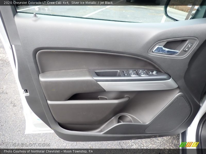 Silver Ice Metallic / Jet Black 2020 Chevrolet Colorado LT Crew Cab 4x4