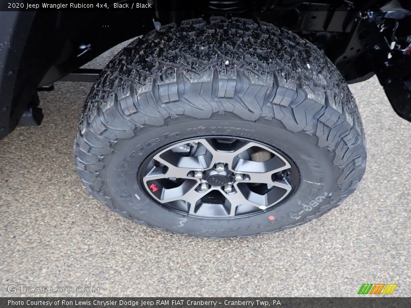 Black / Black 2020 Jeep Wrangler Rubicon 4x4