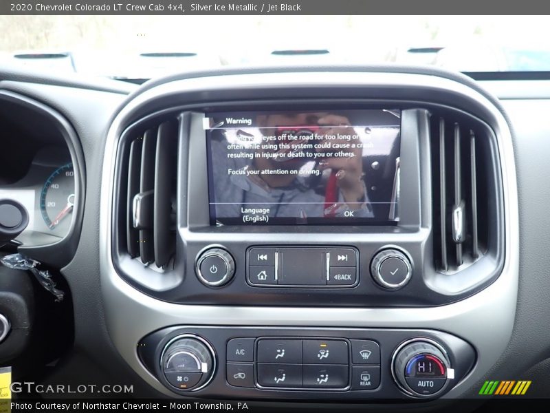 Silver Ice Metallic / Jet Black 2020 Chevrolet Colorado LT Crew Cab 4x4