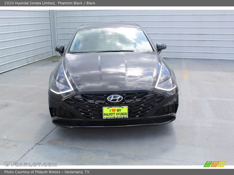 Phantom Black / Black 2020 Hyundai Sonata Limited