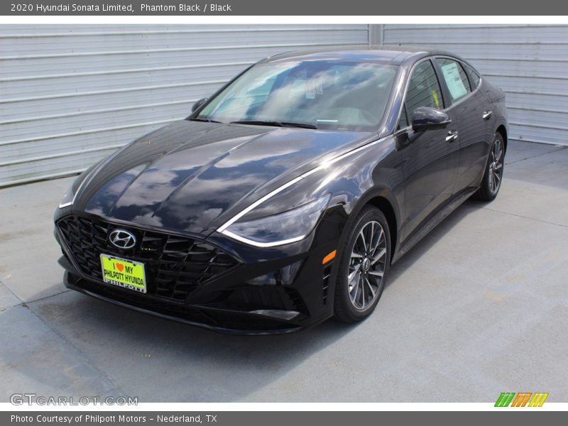 Phantom Black / Black 2020 Hyundai Sonata Limited