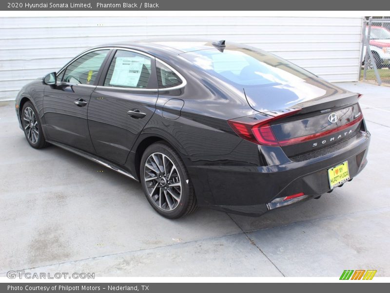 Phantom Black / Black 2020 Hyundai Sonata Limited