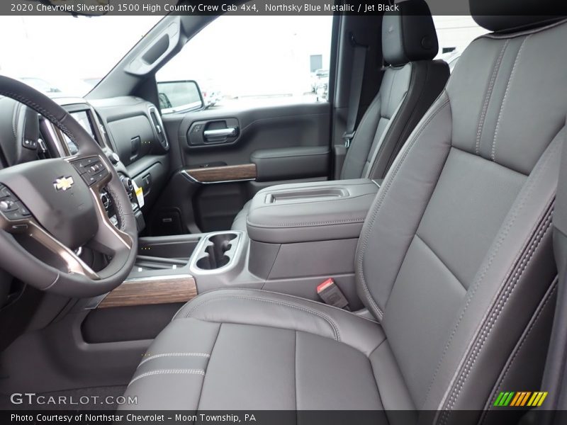 Front Seat of 2020 Silverado 1500 High Country Crew Cab 4x4