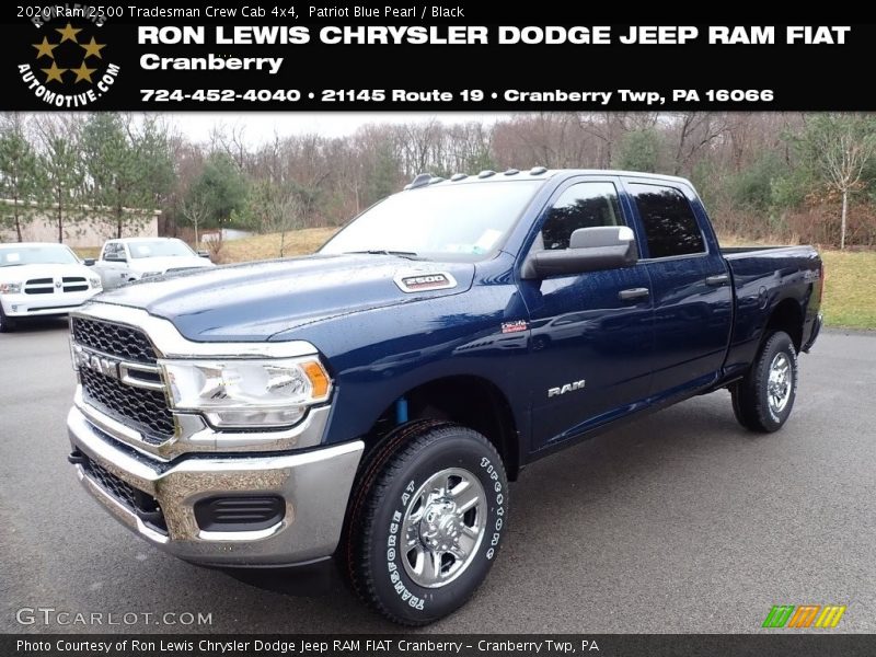Patriot Blue Pearl / Black 2020 Ram 2500 Tradesman Crew Cab 4x4
