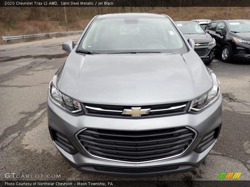 Satin Steel Metallic / Jet Black 2020 Chevrolet Trax LS AWD