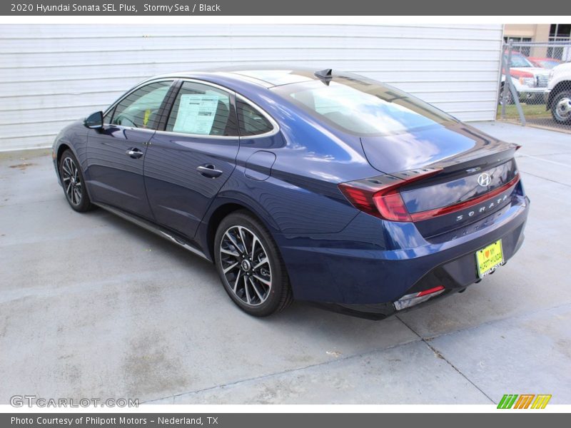 Stormy Sea / Black 2020 Hyundai Sonata SEL Plus